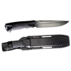 Survival Fixed-Blade Knife with 6” Blade and Plastic Handle