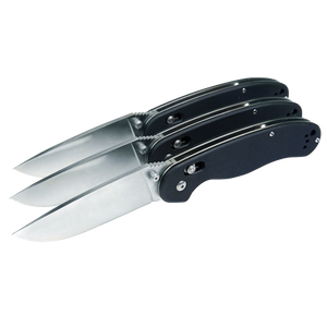 Compact Stainless Steel Folding Knife Kit